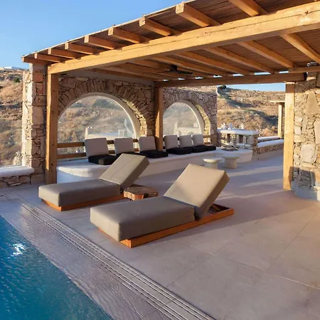 Ultimate Mykonian With Pool Jacuzzi And View ヴィラ Mykonos Town